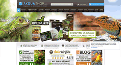 Desktop Screenshot of akouashop.com